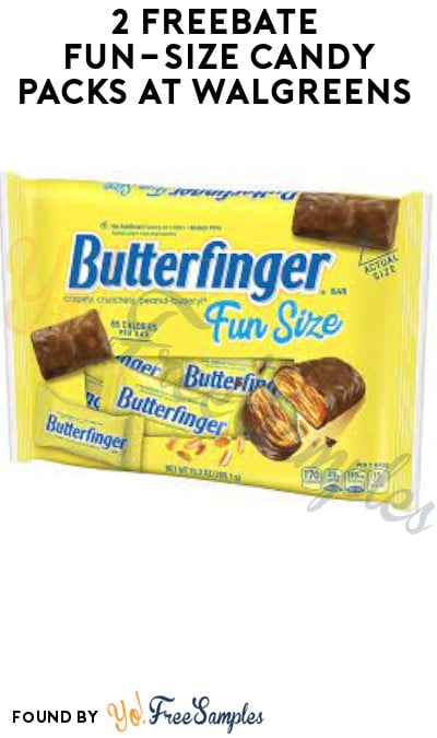 2 FREEBATE Fun-Size Candy Packs at Walgreens (Swagbucks & Ibotta Required)