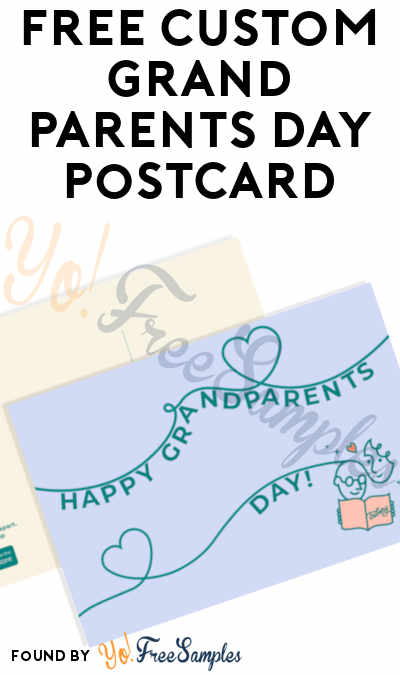 FREE Custom Grandparents Day Postcard