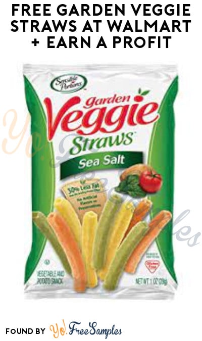 FREE Garden Veggie Straws at Walmart + Earn A Profit (Shopkick Required)