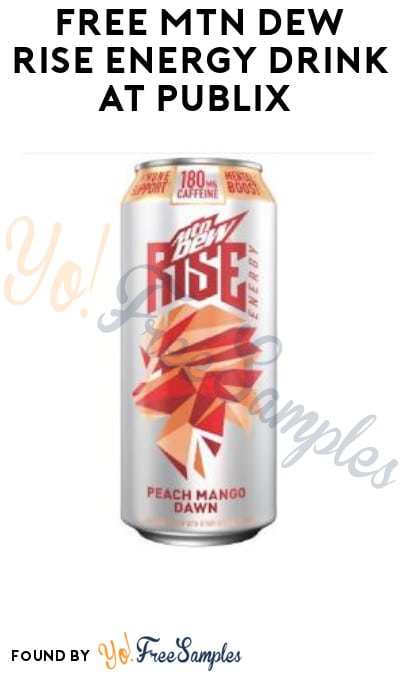FREE Mtn Dew Rise Energy Drink at Publix (Account/Coupon Required)