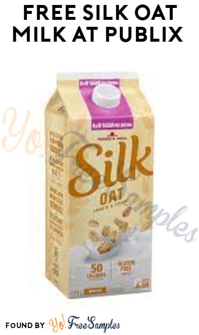 FREE Silk Oat Milk at Publix (Account/ Coupon Required)