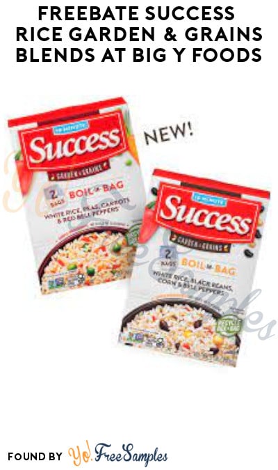 FREEBATE Success Rice Garden & Grains Blends at Big Y Foods (Ibotta Required)