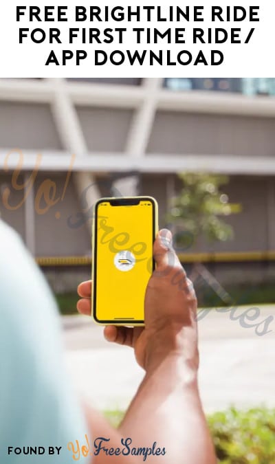 FREE Brightline Ride for First Time Ride/ App Download