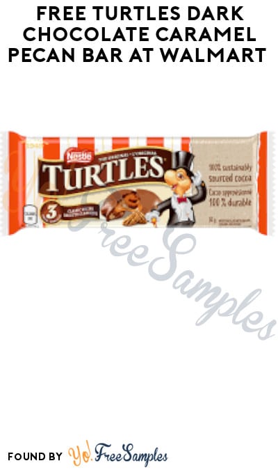 FREE Turtles Dark Chocolate Caramel Pecan Bar at Walmart (Ibotta & Checkout51 Required)