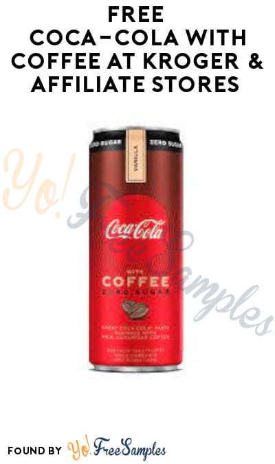 FREE Coca-Cola with Coffee at Kroger & Affiliate Stores (Account/ Coupon Required)
