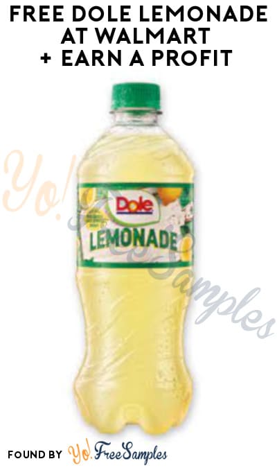 FREE Dole Lemonade at Walmart + Earn A Profit (Ibotta Required)