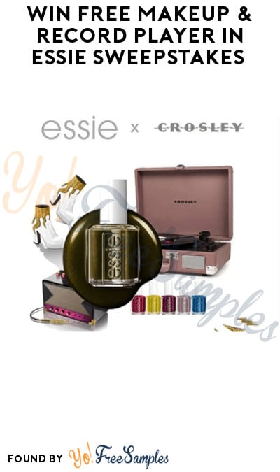 Win FREE Makeup & Record Player in Essie Sweepstakes