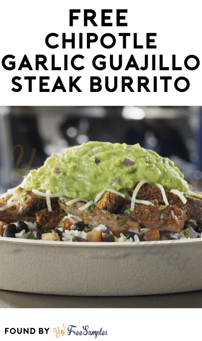 FREE Chipotle Garlic Guajillo Steak Burrito for Roblox Users in Giveaway