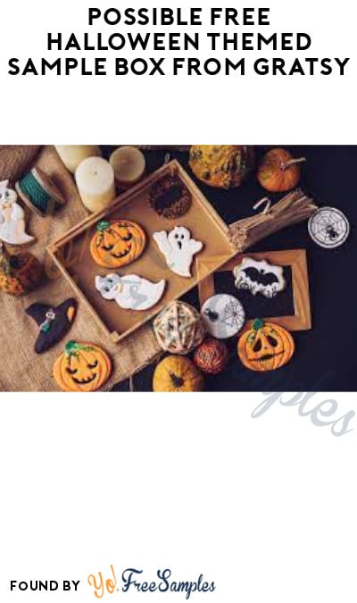 Possible FREE Halloween Themed Sample Box from Gratsy (App Required)