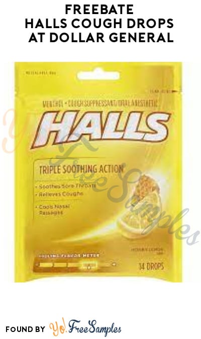 FREEBATE Halls Cough Drops at Dollar General (Checkout51 Required)