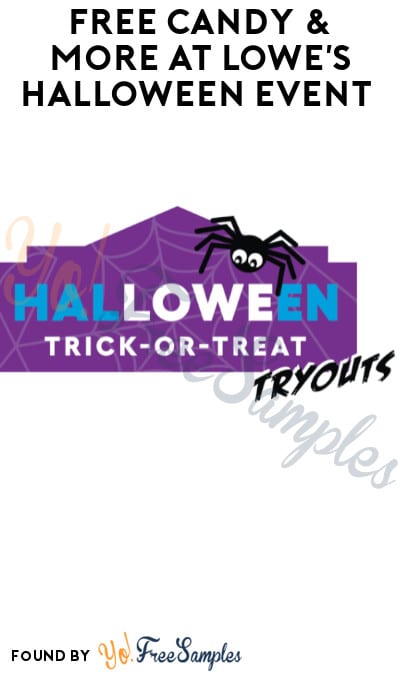 FREE Candy & More at Lowe’s Halloween Event (Registration Required)