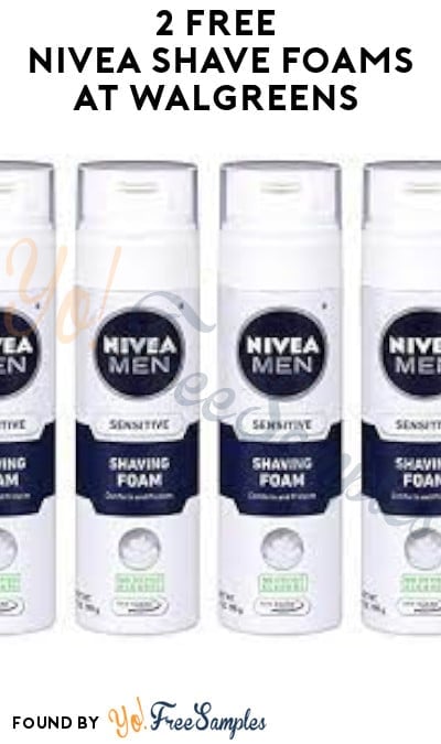 2 FREE Nivea Shave Foams at Walgreens (MyWalgreens & Code Required + Online Only)