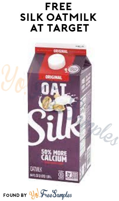FREE Silk Oatmilk at Target (Target Circle, Coupon & Ibotta Required)