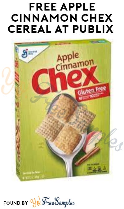 FREE Apple Cinnamon Chex Cereal at Publix (Account/ Coupon Required)