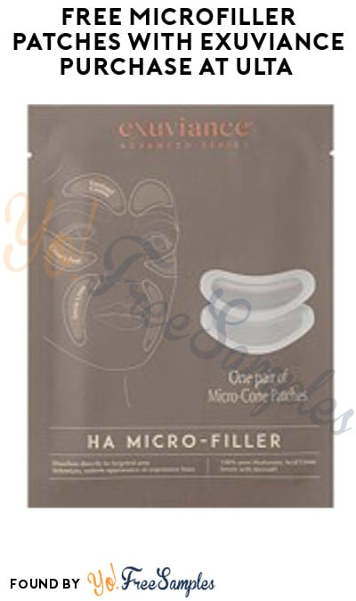 FREE Microfiller Patches with Exuviance Purchase at Ulta (Online Only)
