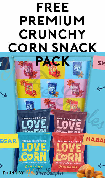 FREE Premium Crunchy Corn Snack Pack