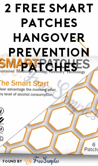2 FREE Smart Patches Hangover Prevention Patches