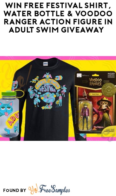 Win FREE Festival Shirt, Water Bottle & Voodoo Ranger Action Figure in Adult Swim Giveaway (Ages 21 & Older Only)