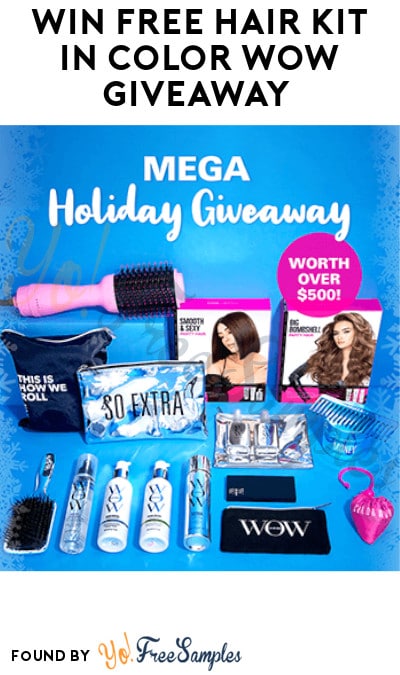 Win FREE Hair Kit in Color Wow Giveaway