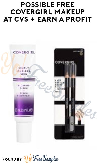 Possible FREE Covergirl Makeup at CVS + Earn A Profit (App/ Coupon Required)