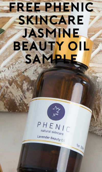 FREE Phenic Skincare Jasmine Beauty Oil Sample