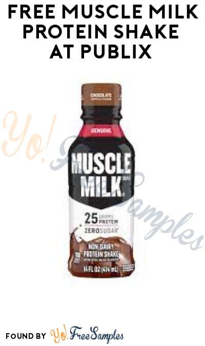 FREE Muscle Milk Protein Shake at Publix (Account/ Coupon Required)