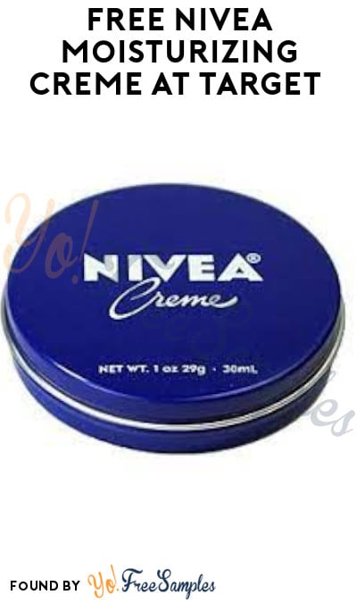 FREE Nivea Moisturizing Creme at Target (Target Circle Required + In Store Only)