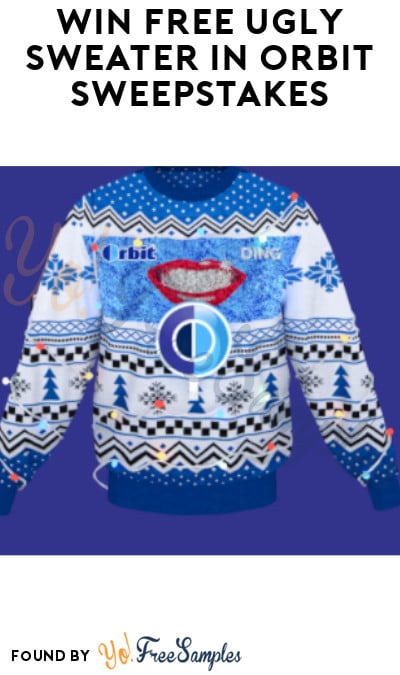 Win FREE Ugly Sweater in Orbit Sweepstakes