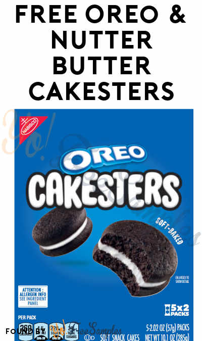 FREE Oreo & Nutter Butter Cakesters At Home Tester Club (Must Apply)