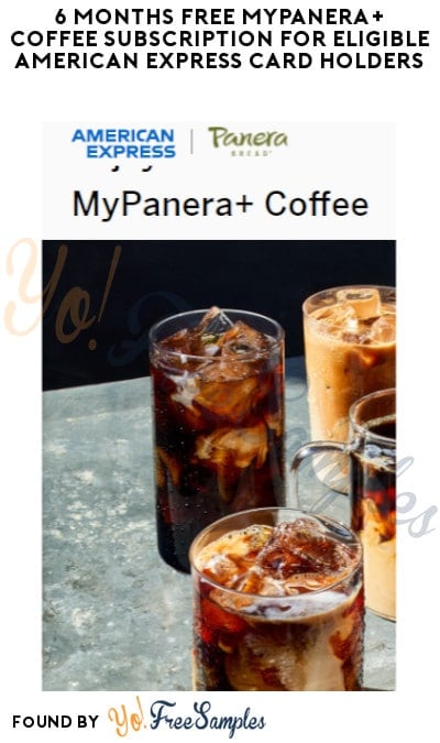 6 Months FREE MyPanera+ Coffee Subscription for Eligible American Express Card Holders