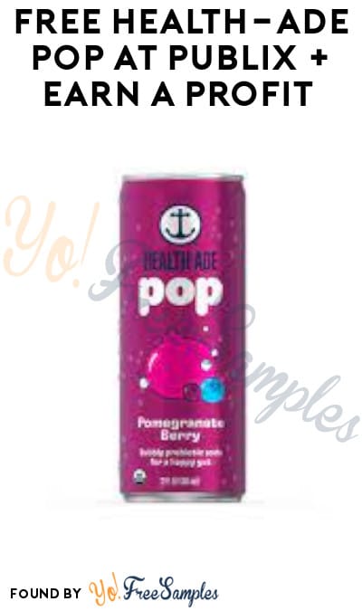 FREE Health-Ade Pop at Publix + Earn A Profit (Account/ Coupon & Ibotta Required)