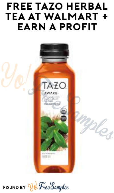 FREE Tazo Herbal Tea at Walmart + Earn A Profit (Ibotta Required)