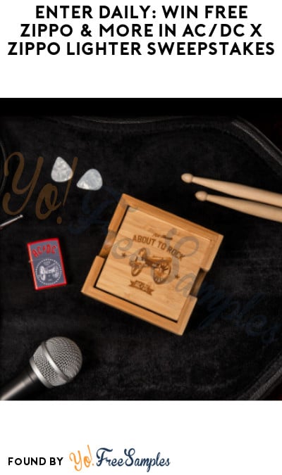 Enter Daily: Win FREE Zippo & More in AC/DC x ZIPPO Lighter Sweepstakes