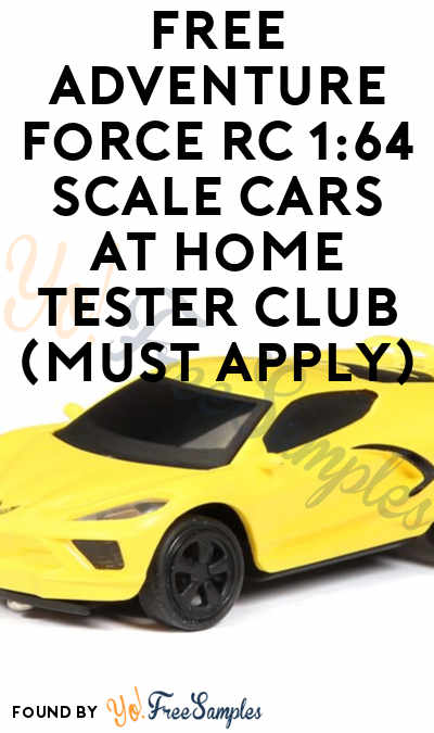 FREE Adventure Force RC 1:64 Scale Cars At Home Tester Club (Must Apply)