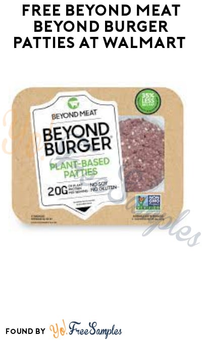FREE Beyond Meat Beyond Burger Patties at Walmart (Ibotta & Fetch Rewards Required)
