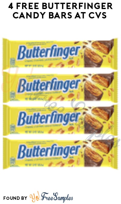 4 FREE Butterfinger Candy Bars at CVS (Coupon & Ibotta Required)