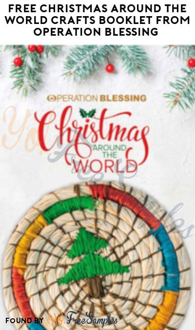 FREE Christmas Around The World Crafts Booklet from Operation Blessing