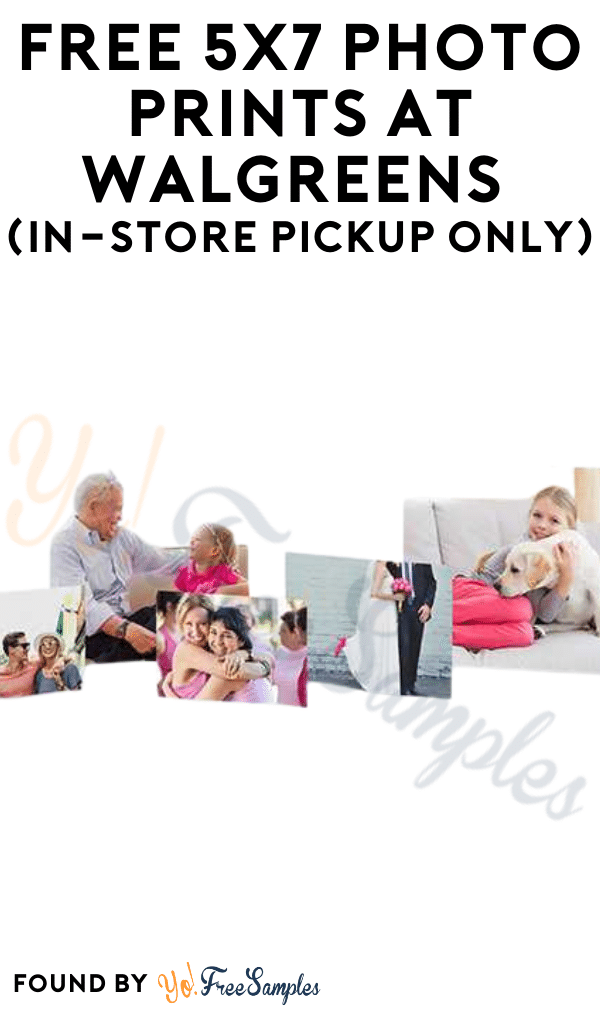 FREE 5×7 Photo Prints At Walgreens (In-Store Pickup Only)