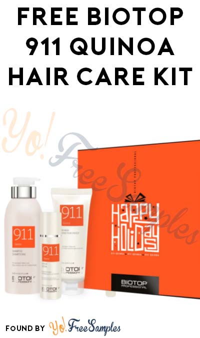 FREE Biotop 911 Quinoa Hair Care Kit