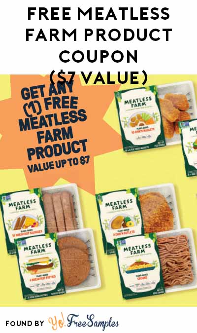 FREE Meatless Farm Product Coupon ($7 Value)