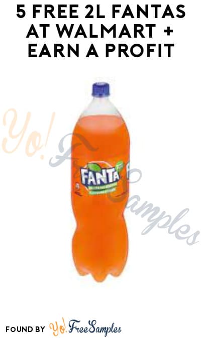 5 FREE 2L Fantas at Walmart + Earn A Profit (Ibotta Required)