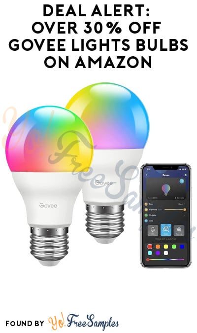 DEAL ALERT: Over 30% Off Govee Lights Bulbs on Amazon (Coupon/ Code Required)