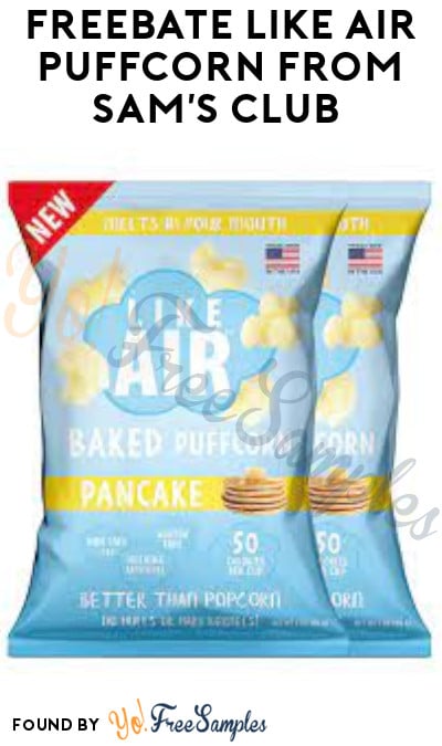 FREEBATE Like Air Puffcorn from Sam’s Club (Venmo or PayPal Required)