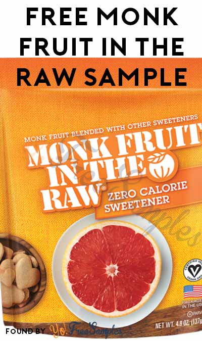 FREE Monk Fruit In The Raw Sample