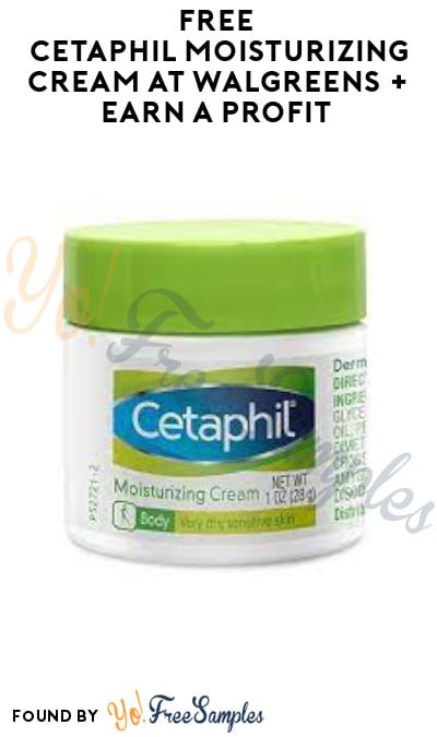 FREE Cetaphil Moisturizing Cream at Walgreens + Earn A Profit (Clearance & Ibotta Required)
