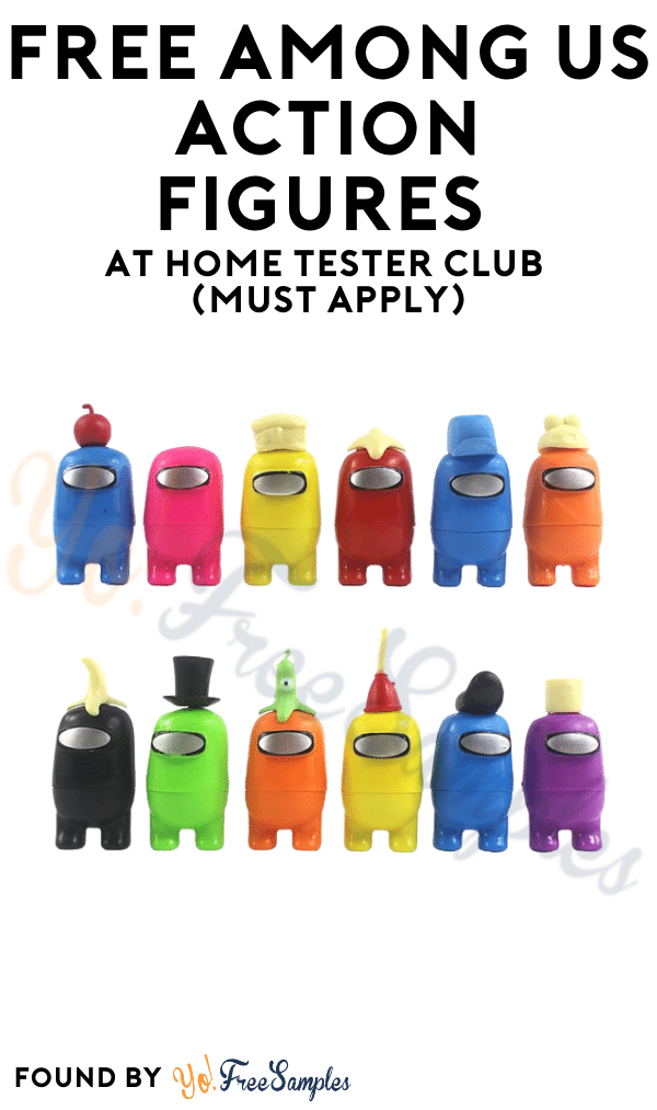 FREE Among Us Action Figures At Home Tester Club (Must Apply)