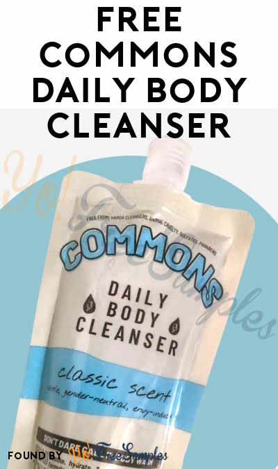 FREE Commons Daily Body Cleanser