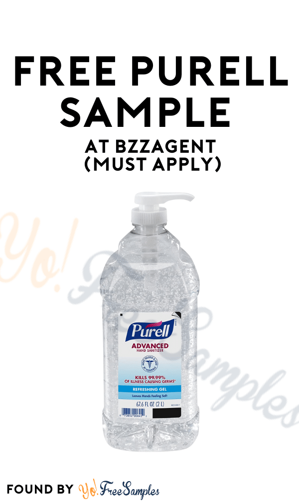 FREE Purell Sample At BzzAgent (Must Apply)