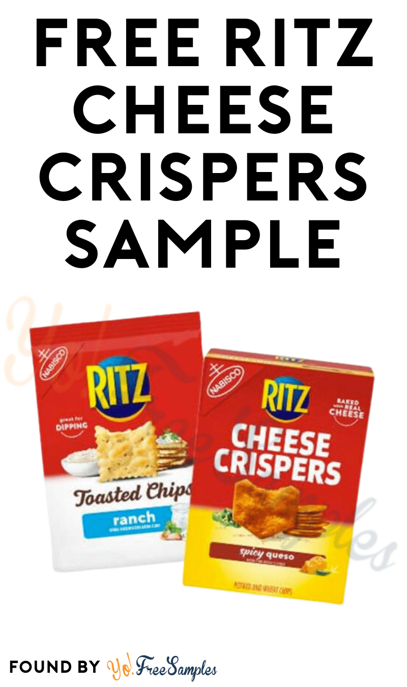 FREE RITZ Cheese Crispers Sample (First 10,000 Only!)