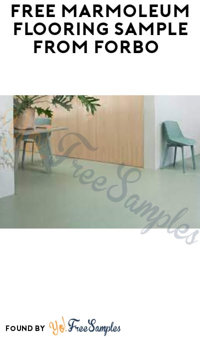 FREE Marmoleum Flooring Sample from Forbo